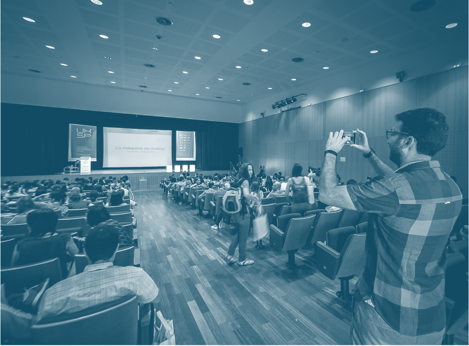 Sala de conferencias de la edición 2015